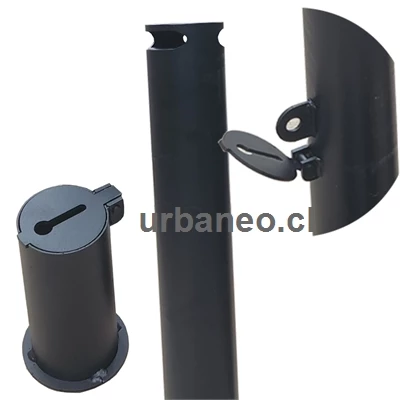 Bolardo desmontable AW2